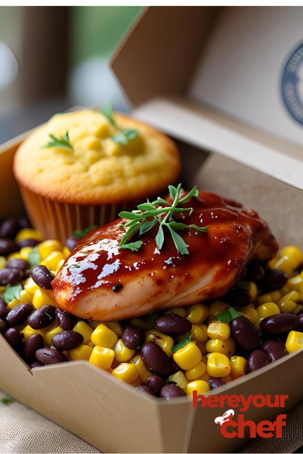 BBQ Chicken & Corn Box