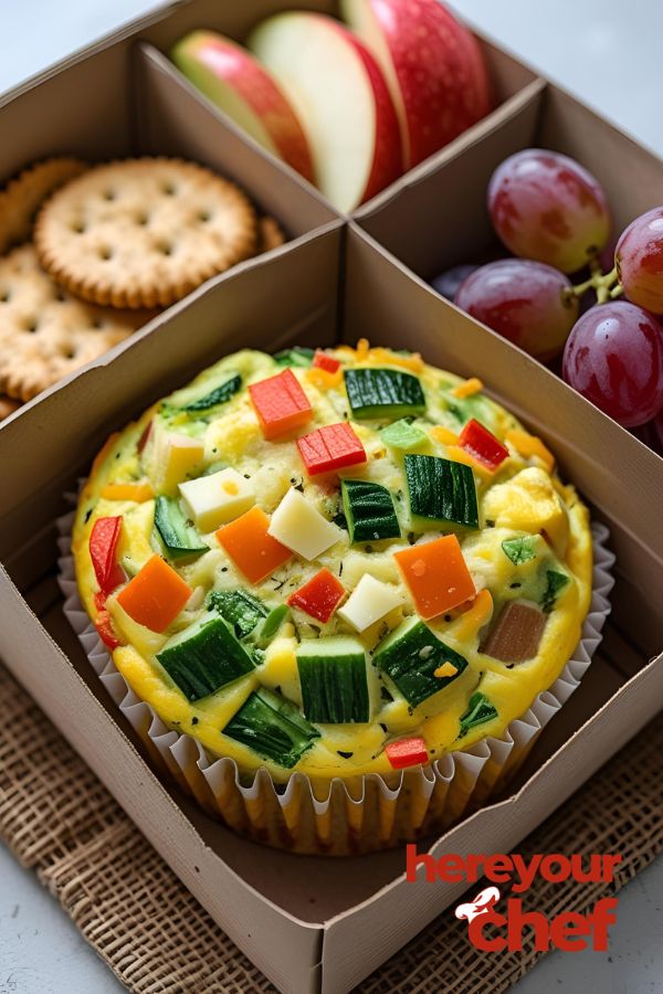 Veggie & Egg Muffin Snack Box