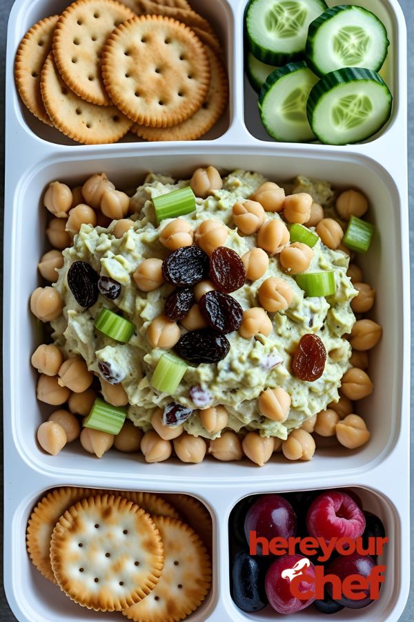 Curry Chickpea Salad Box