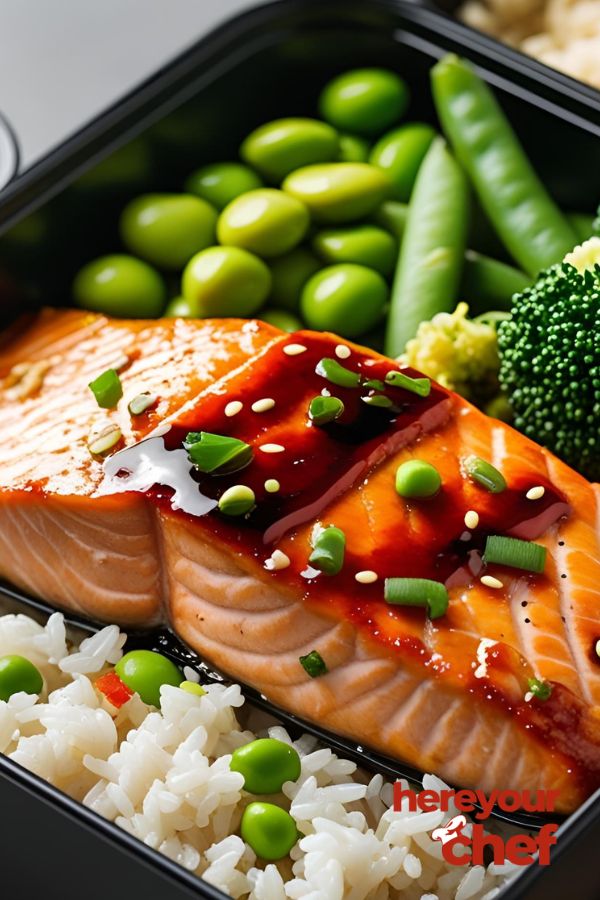 Teriyaki Salmon Bento