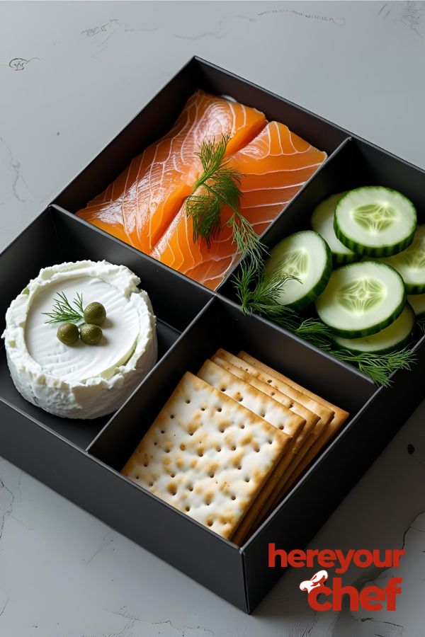 Smoked Salmon & Cream Cheese Box