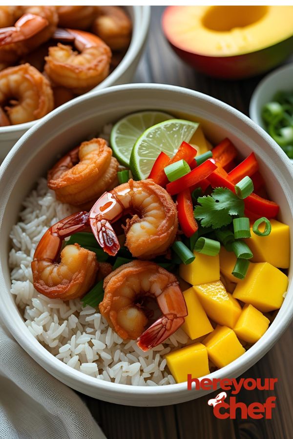 Shrimp & Mango Rice Bowl Box
