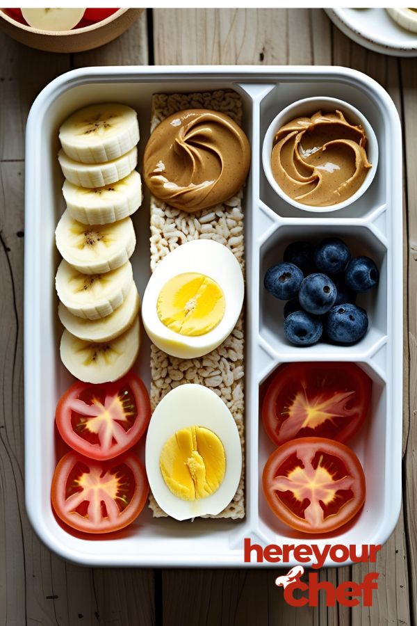 Rice Cake & Nut Butter Snack Box