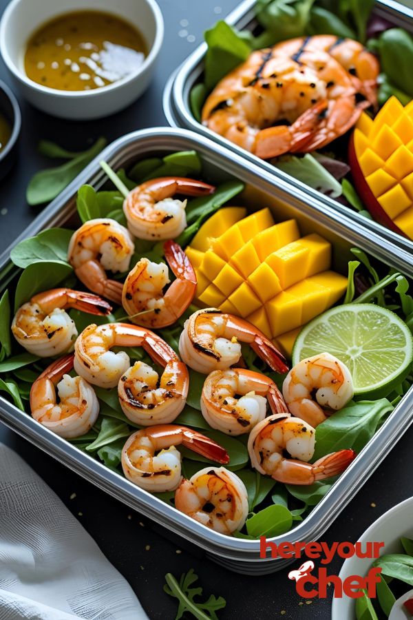 Grilled Shrimp & Mango Salad Box