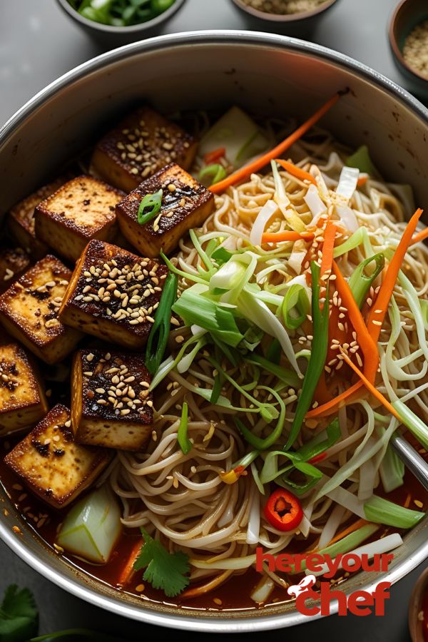 Spicy Tofu & Rice Noodle Box