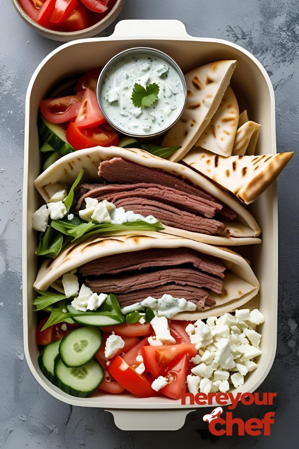 Greek Gyro Pita Box