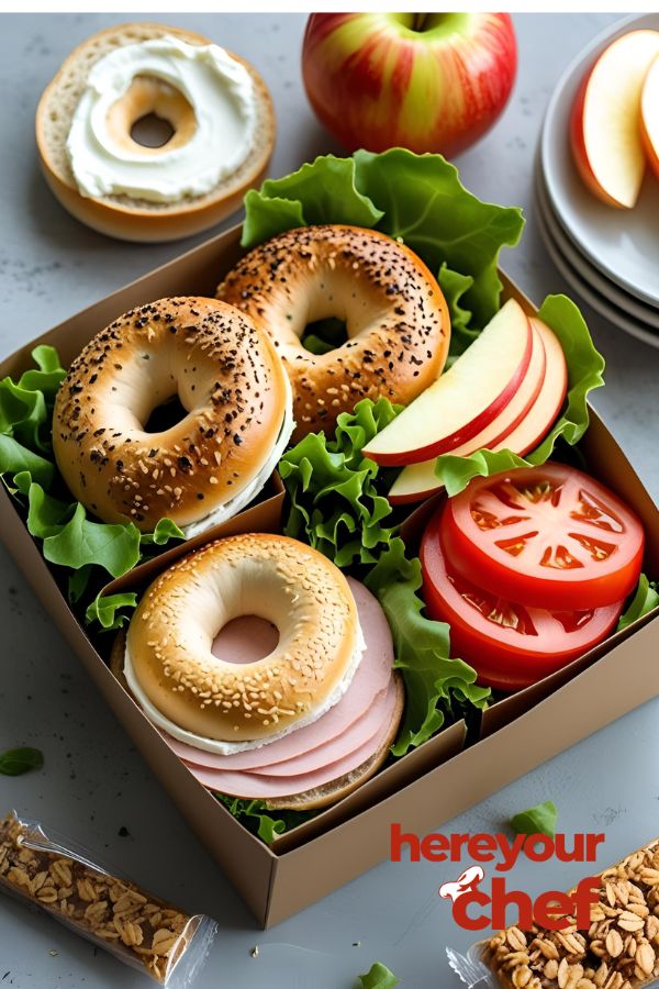 Mini Bagel Sandwich Box