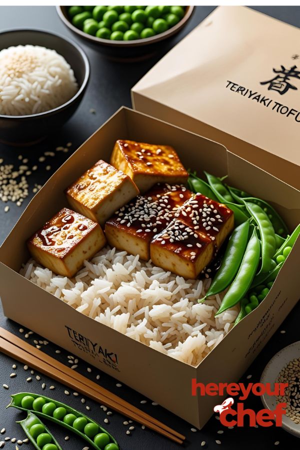Teriyaki Tofu Rice Box