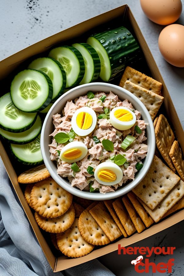 Tuna Salad & Crackers Box