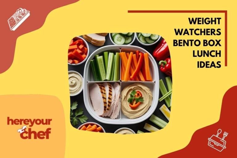 Weight Watchers Bento Box Lunch Ideas