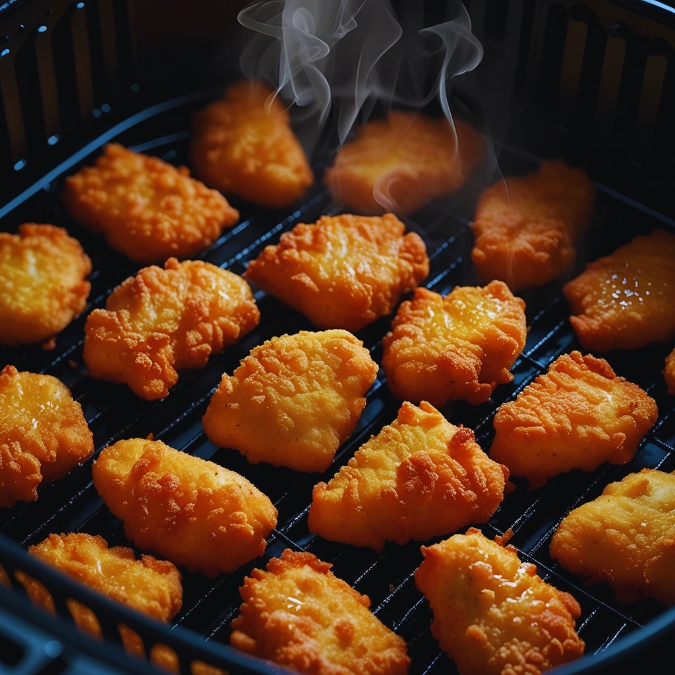 how to cook frozen chicken nuggets in air fryer