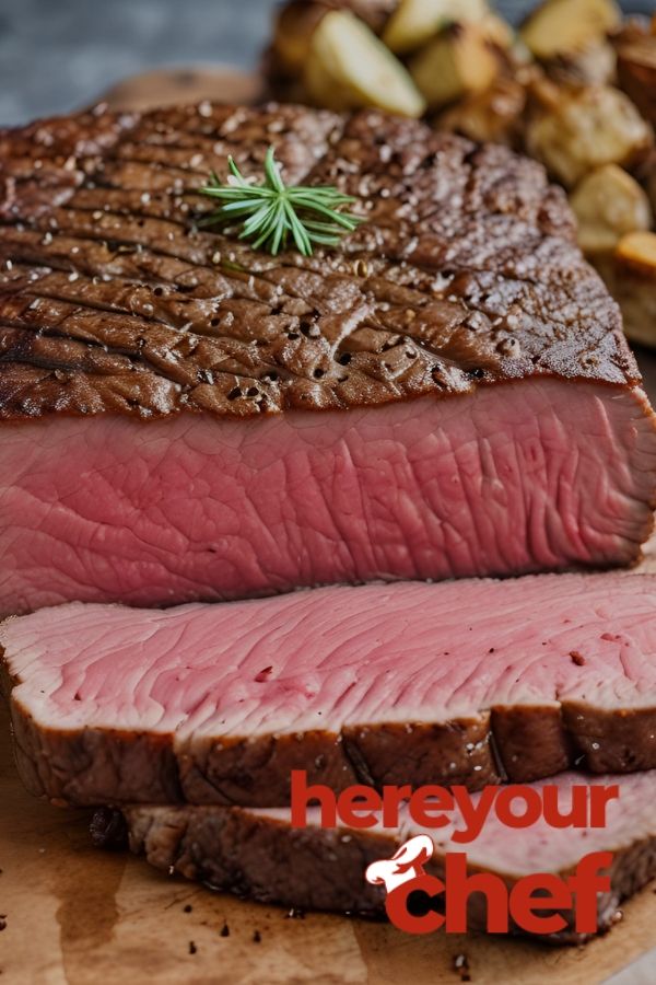 Top Round Steak in the air fryer