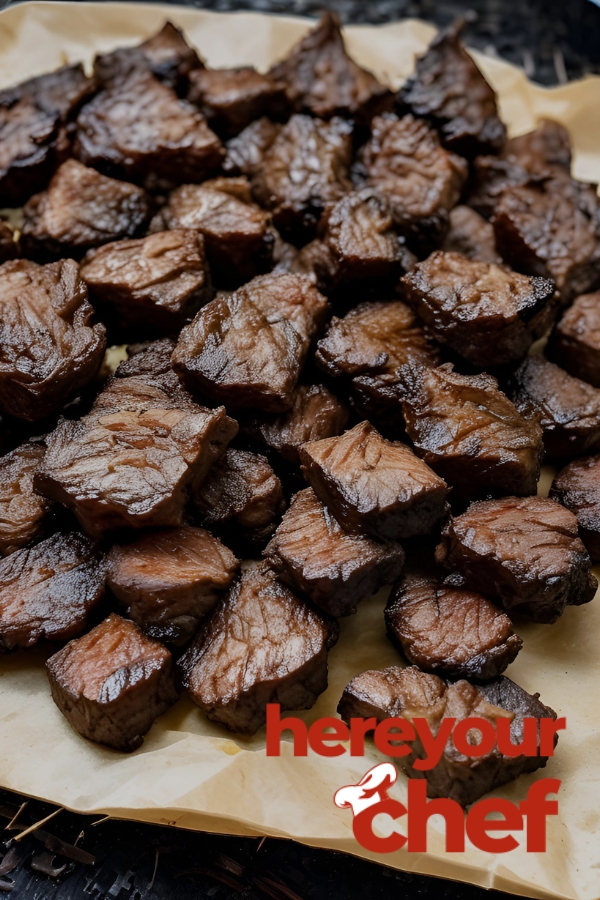 Steak Tips in the air fryer