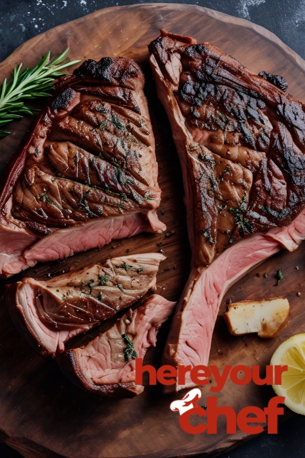 Porterhouse Steak in the air fryer
