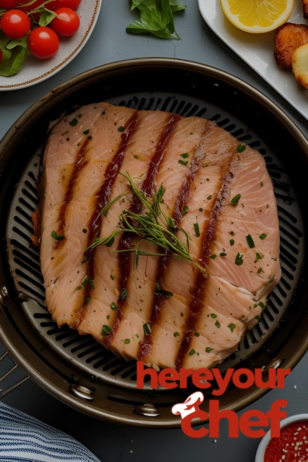 Tuna Steak in air fryer