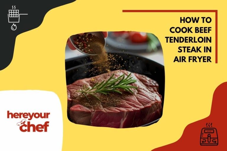 beef tenderloin steak in air fryer