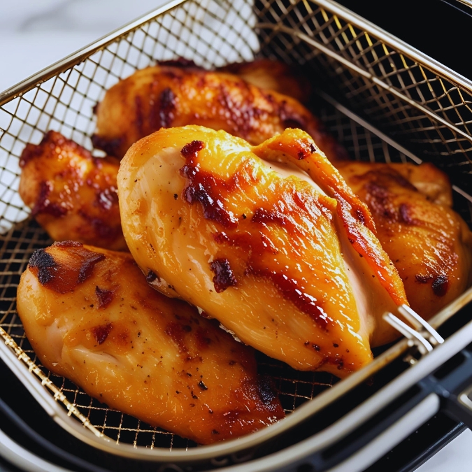 how to cook frozen chicken breast in the air fryer