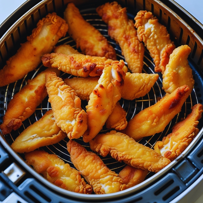 how to cook frozen chicken tenders in an air fryer