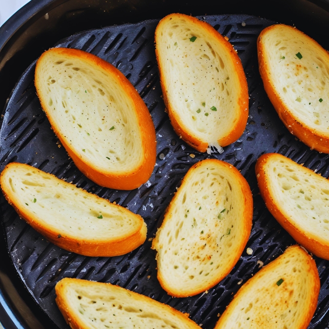 how to cook frozen garlic bread in the air fryer