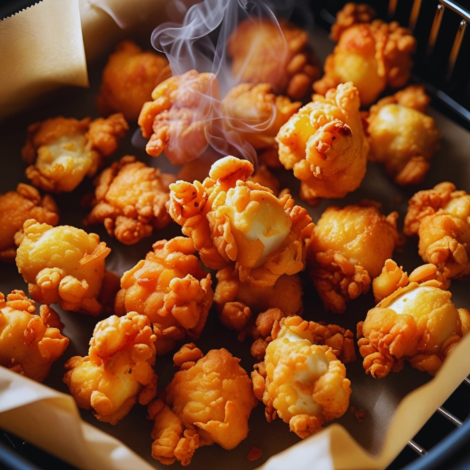 how to cook frozen popcorn chicken in air fryer