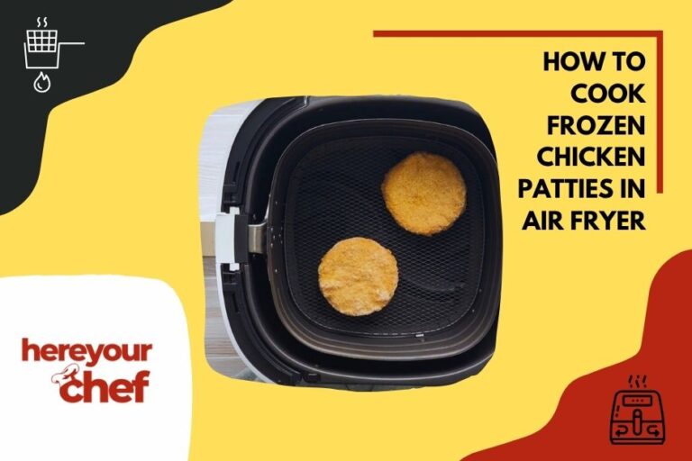 frozen chicken patties in air fryer