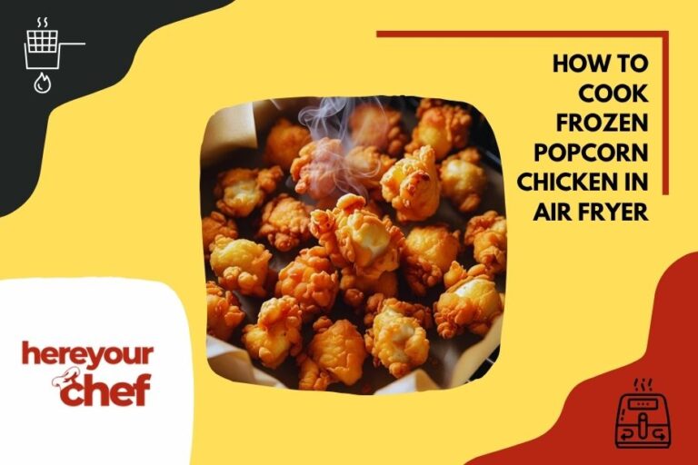 frozen popcorn chicken in air fryer