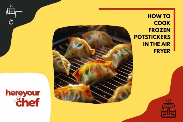frozen potstickers in the air fryer