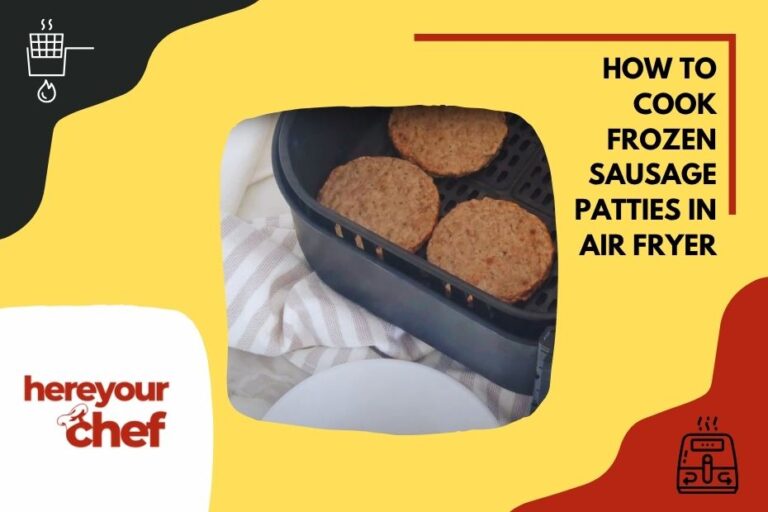 frozen sausage patties in air fryer