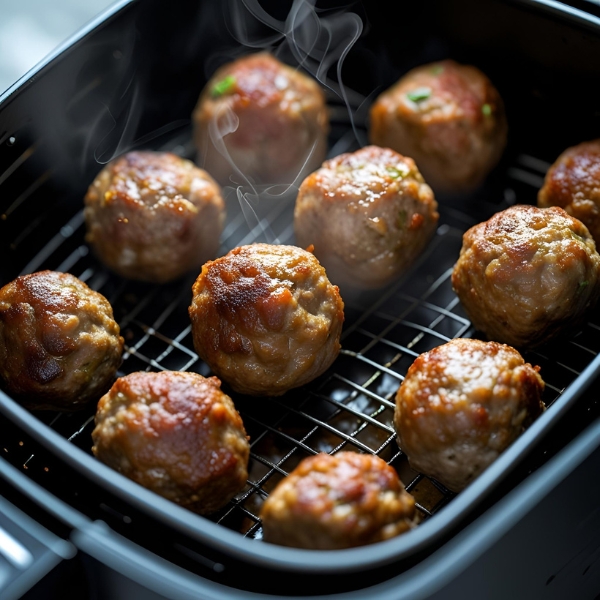 How to Make Frozen Meatballs in Air Fryer