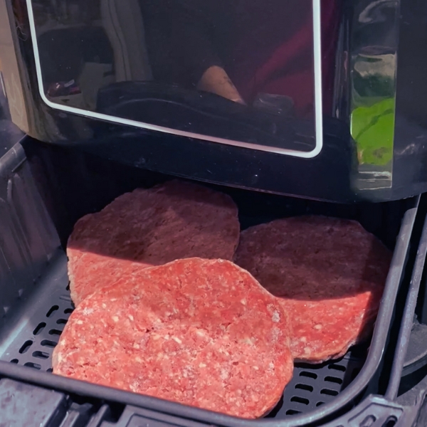 How to Make Frozen Hamburger in Air Fryer