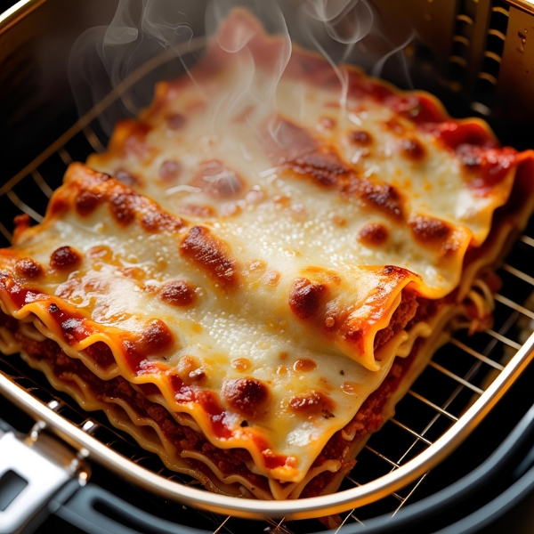 How to Make Frozen Lasagna in Air Fryer Oven