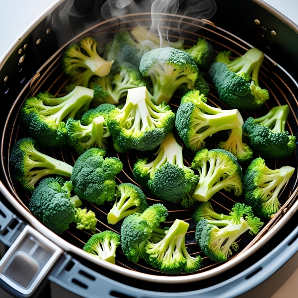 Crispy Frozen Broccoli in the Air Fryer – Easy, Fast & Flavorful