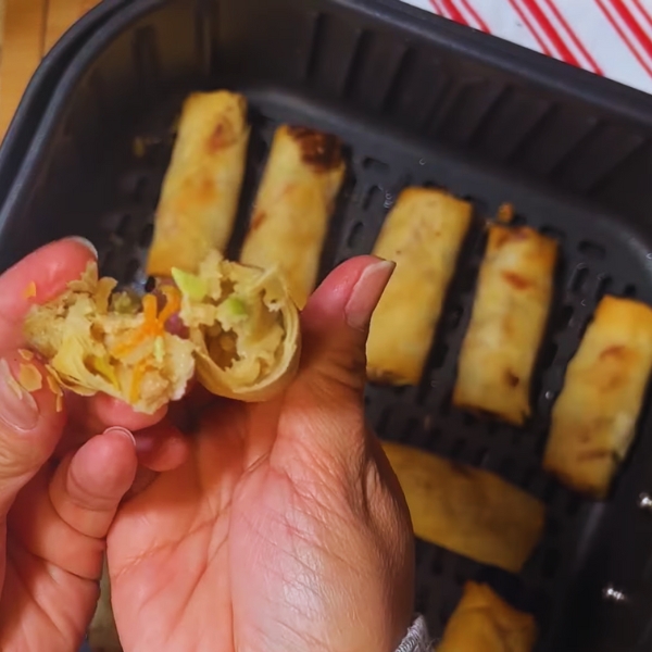 How to Make Frozen Spring Rolls in Air Fryer