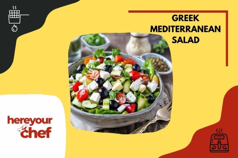 Authentic Greek Mediterranean Salad Recipe - Fresh, Healthy & Delicious