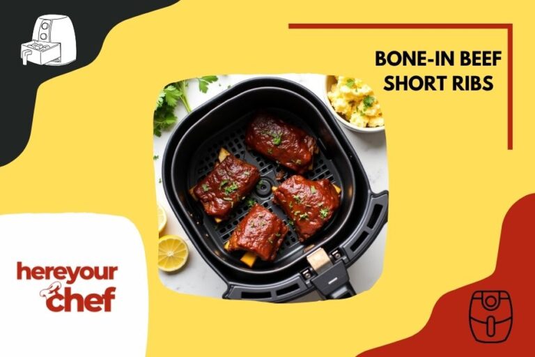 How to Cook Bone-In Beef Short Ribs in Air Fryer for Tender, Flavorful Bites