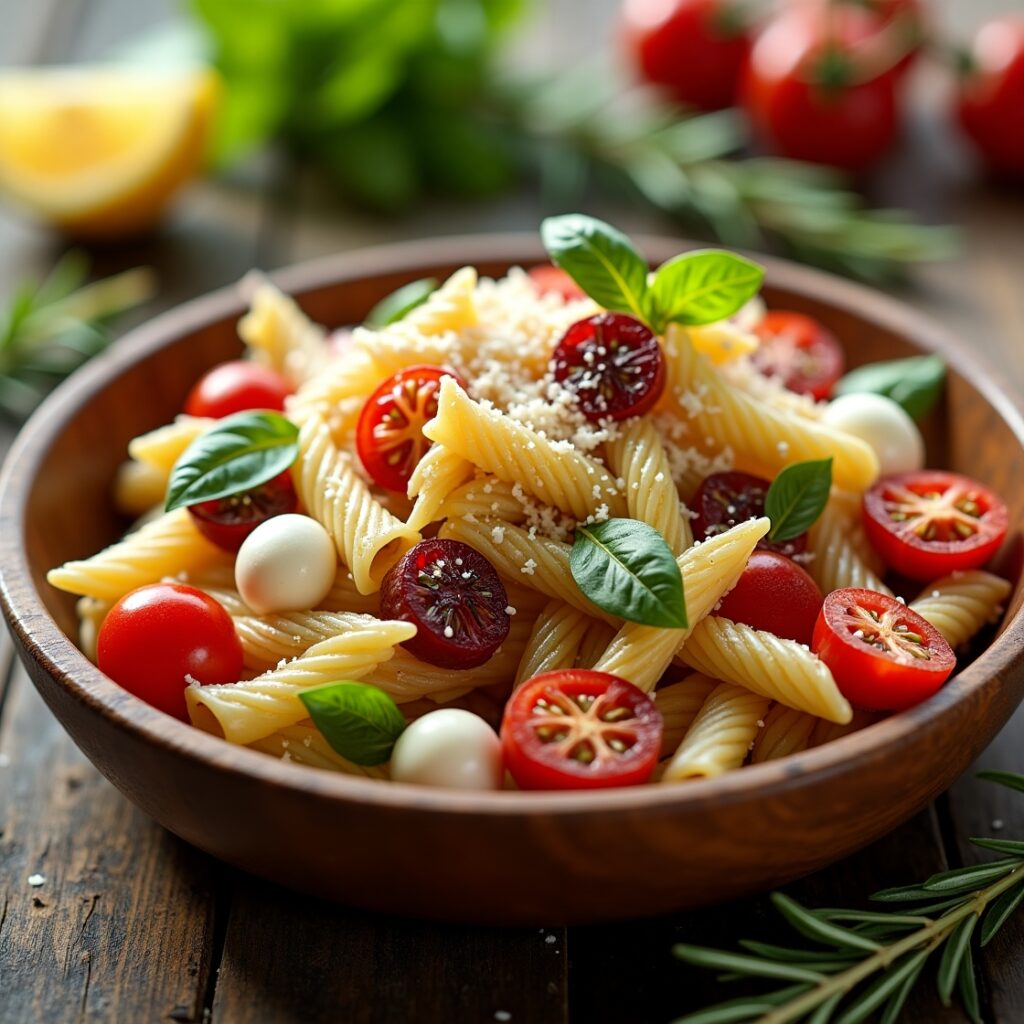 Sun Dried Tomato Pasta Salad Recipe