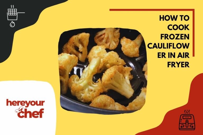 Crispy and Healthy Frozen Cauliflower from the Air Fryer