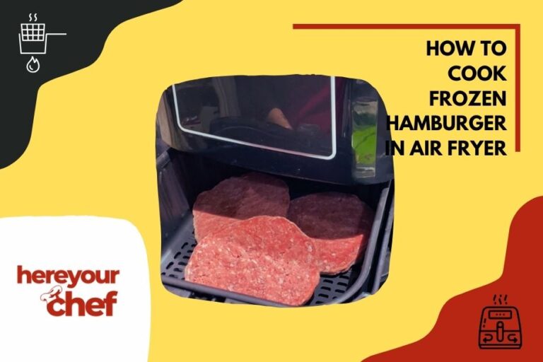 Easy Air Fryer Frozen Hamburgers – Quick, Juicy, and No Mess!