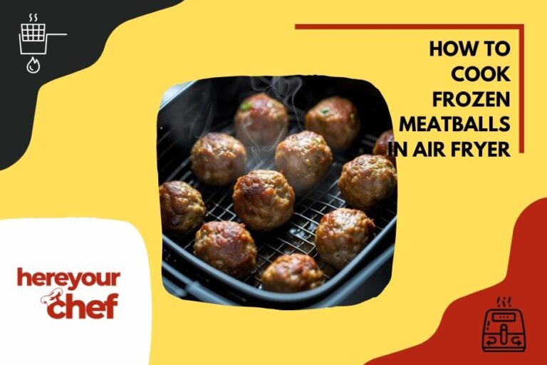 Air Fryer Frozen Meatballs – Crispy Outside, Juicy Inside in Minutes!