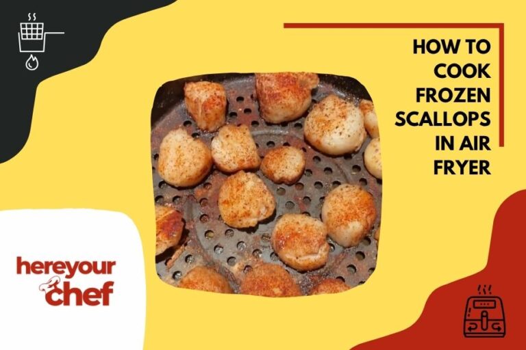 Frozen Scallops in the Air Fryer – Crispy Outside, Buttery Inside Without Thawing