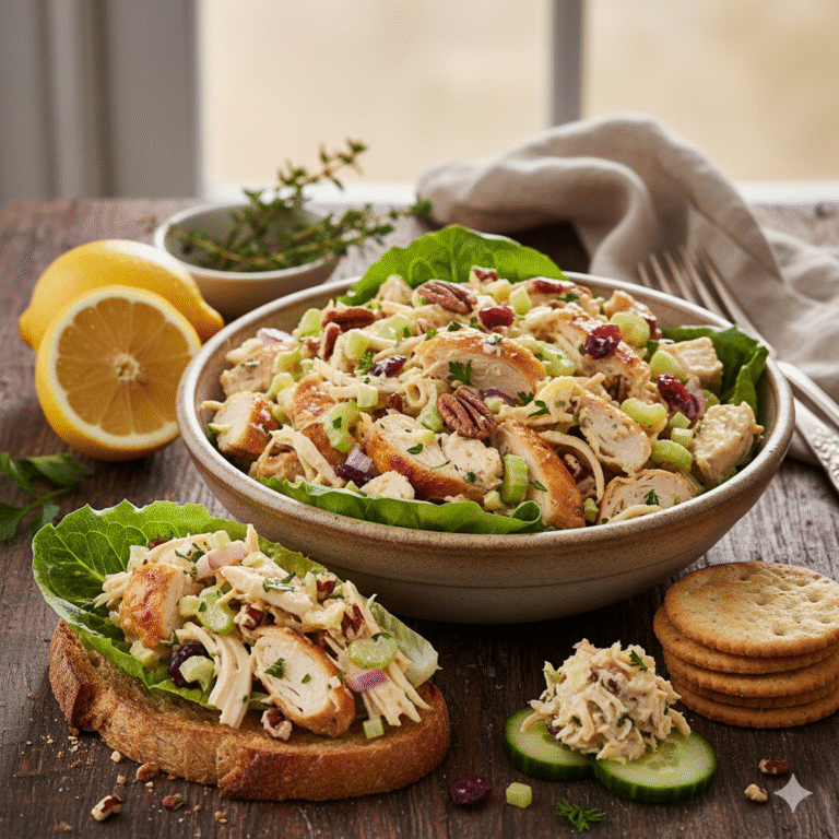 Easy Rotisserie Chicken Salad Recipe