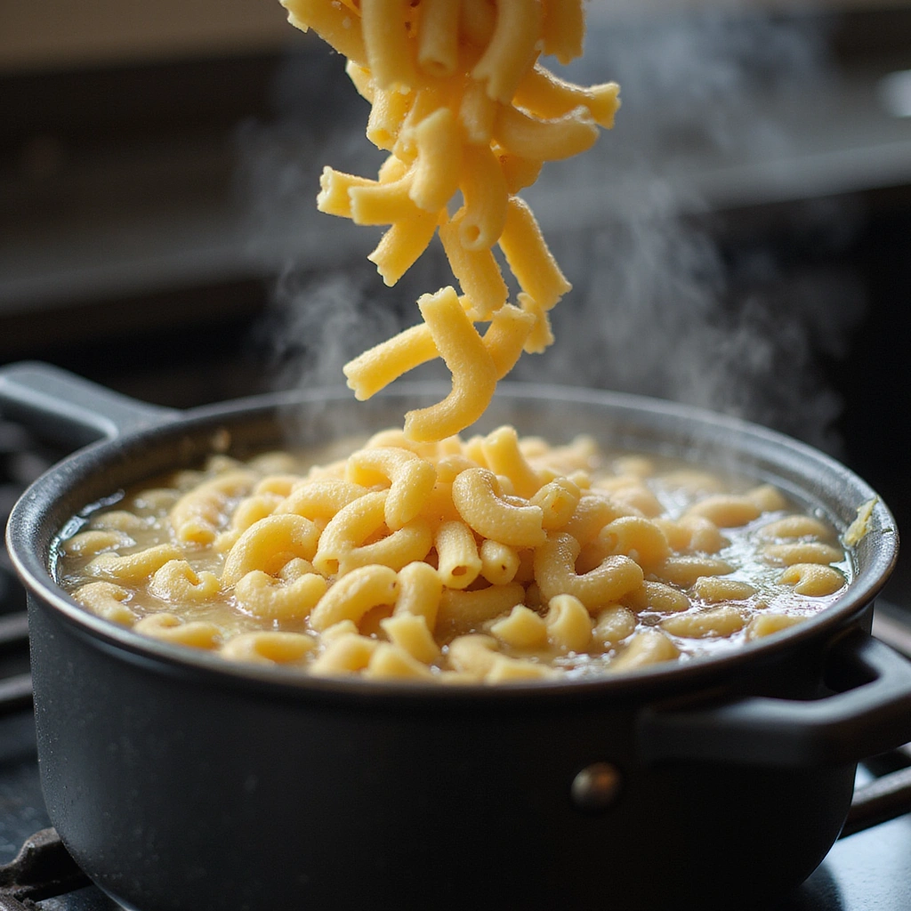 How to Create a Flavor-Packed Chicken Macaroni Salad in 30 Minutes - Step 2: Boil the Macaroni