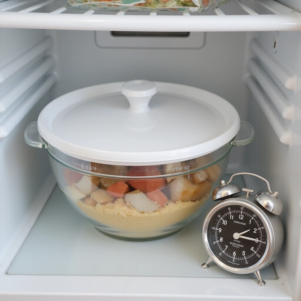 How to Create a Flavor-Packed Chicken Macaroni Salad in 30 Minutes - Step 7: Chill the Salad