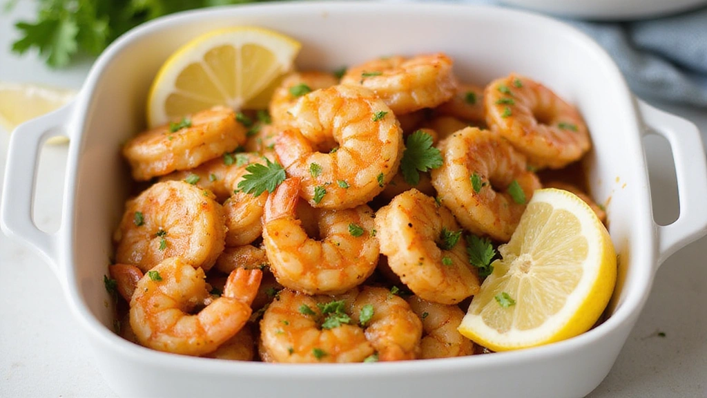 How to Make Air Fryer Shrimp Scampi: Quick, Easy, and Delicious - Step 7: Garnish and Serve