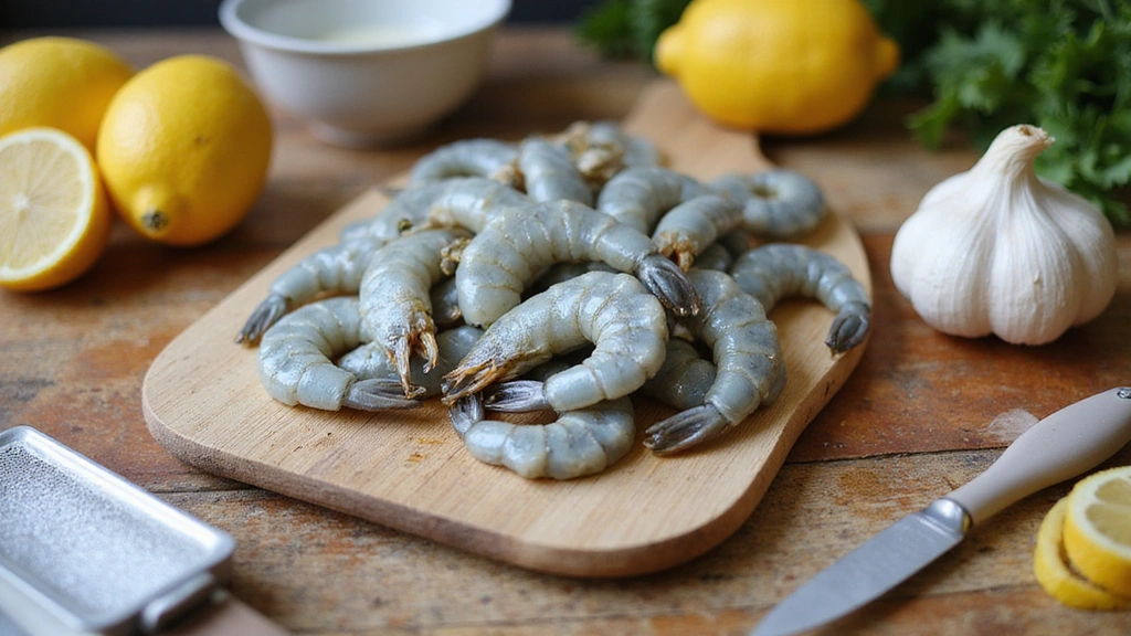 How to Make Air Fryer Shrimp Scampi: Quick, Easy, and Delicious - Step 1: Prepare Ingredients