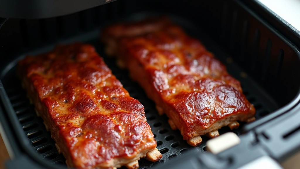 Air Fryer Ribs: Step 5: Cook the Ribs