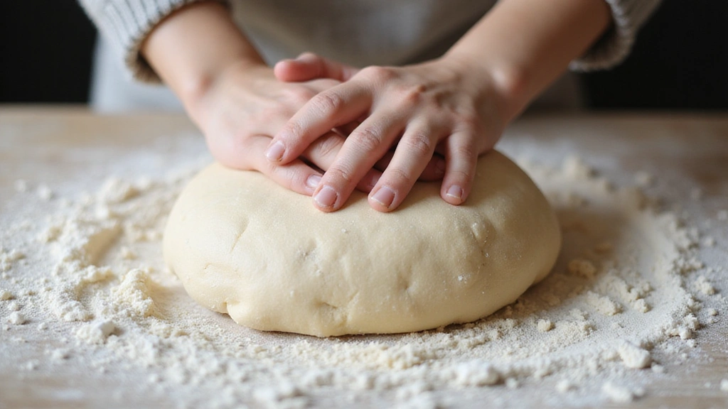 Air Fryer Donuts: Step 5: Knead the Dough