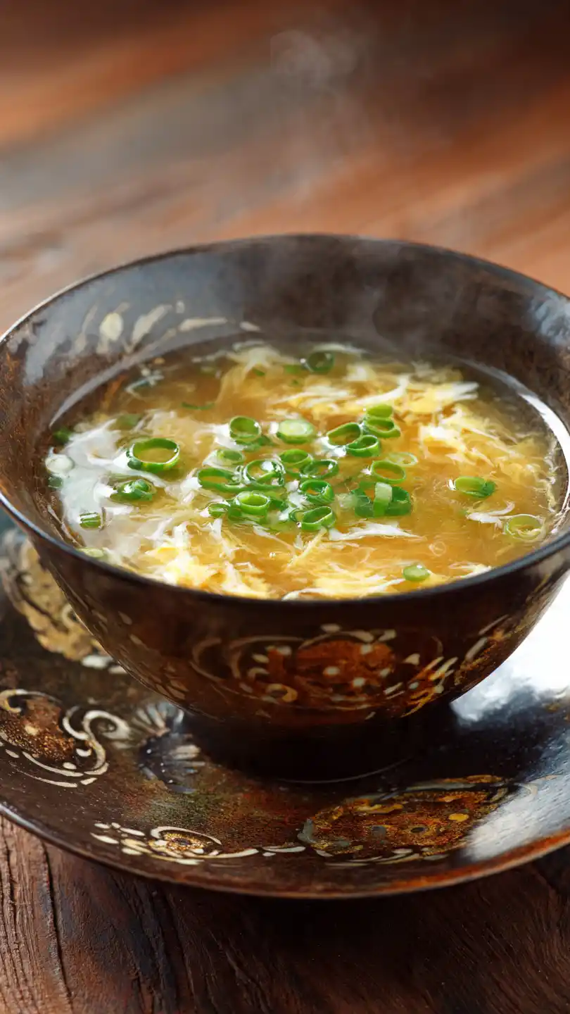Egg Drop Soup (Breakfast Version) in Breakfast