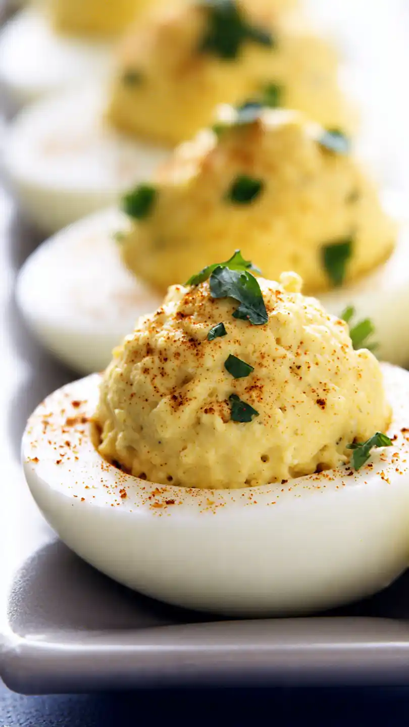 Breakfast with Deviled Eggs (Breakfast Style)