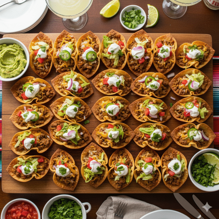 Easy Mexican Taco Appetizers For Party: Flavor-Packed Bites Everyone Will Love